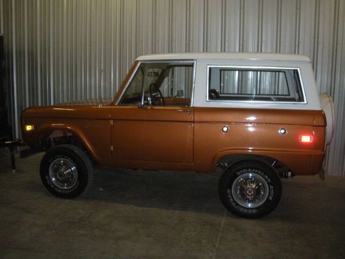 1974 ford bronco fuel injected