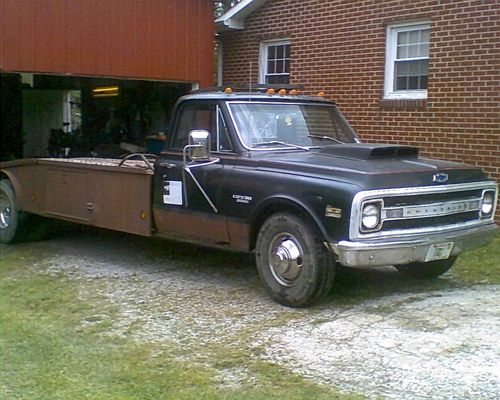 1969 chevy chevrolet c-30 car hauler truck 454  rat rod restoration custom