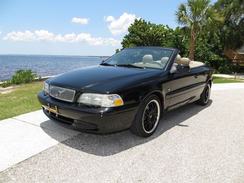 2000 volvo c70 convertible clean florida car loaded