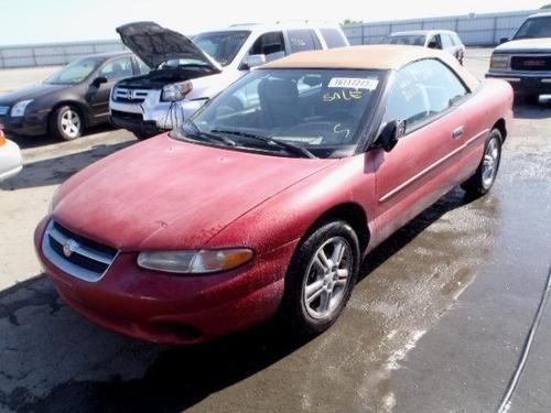1996 chrysler sebring jx convertible low miles 6 cylinder no reserve
