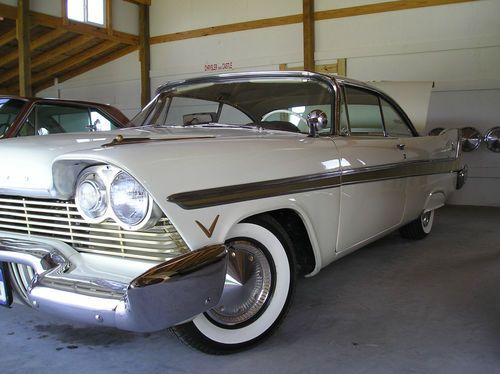 Rare  1957 plymouth fury  nice!!!