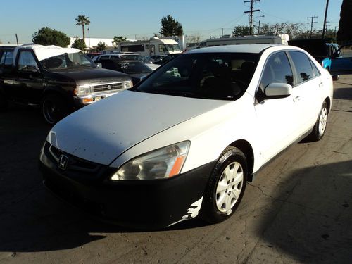 2003 honda accord lx sedan 4-door 2.4l, no reserve