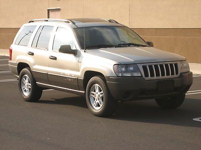 2004 jeep grand cherokee laredo 4x4 non smoker two own only 58k miles no reserve