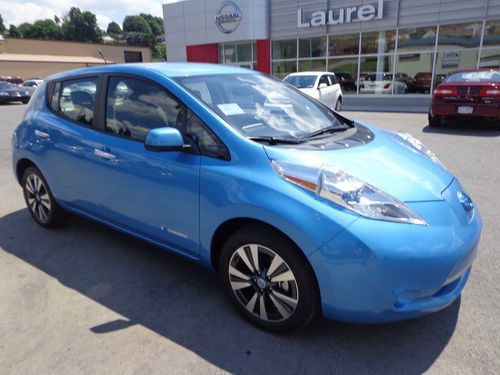 New 2013 nissan leaf sl hatchback zero emission technology!!!!! navigation