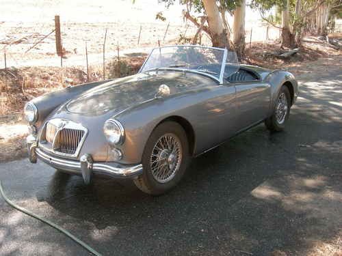 Mga 1962 mk2 roadster. silver, older restoration, needs nothing