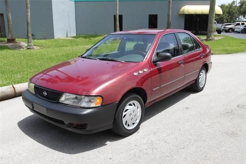 1998 nissan sentra gxe 4dr sedan us bankruptcy court auction- no reserve!