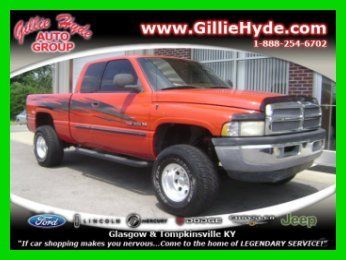2001 used 5.9 magnum v8 4wd extended cab tow package dvd mp3 navigation ram
