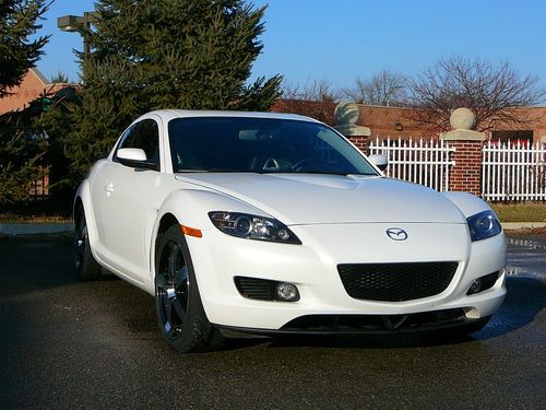 2006 mazda rx-8, 6 speed manual, white