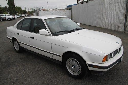 1990 bmw 525i sedan automatic 6 cylinder no reserve