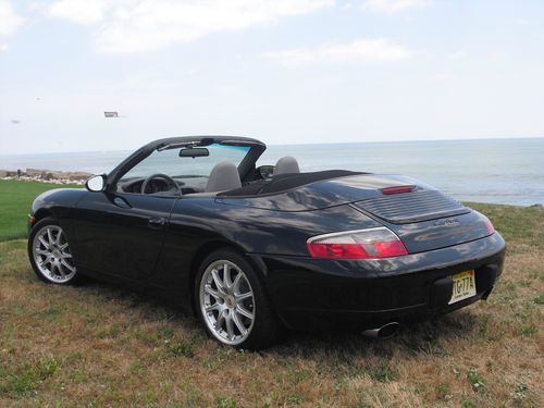 Porsche 911 carrera convertible 3.4l '99 6 spd manual gorgeous! black great cond