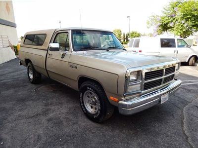 1993 dodge d250 in stunning condition v6 gas auto air no reserve start $2999