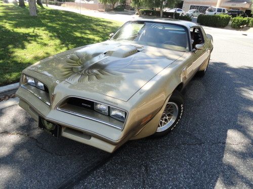 1978 pontiac trans am y88 special gold edition 42k actual miles