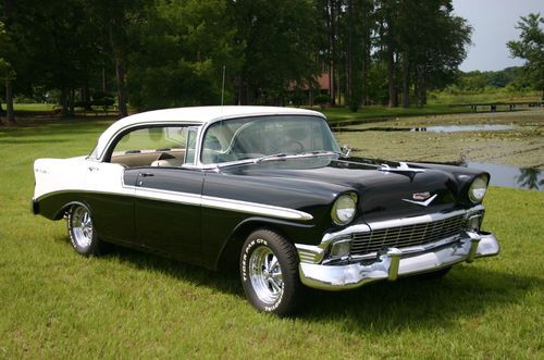 Chevy belair, 1956, 4d, barn find, unbeleavable! read ad for details, clean!!