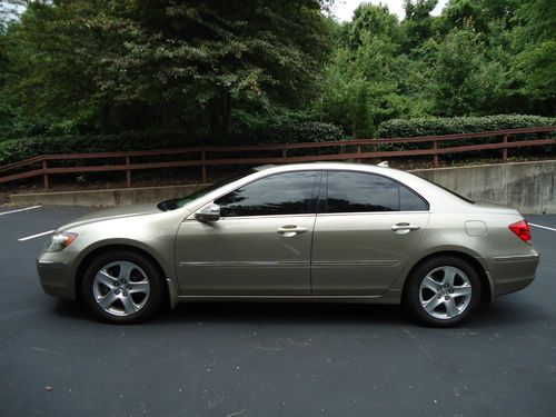 2006 acura rl w/ all options nav acc sh-awd technology pkg l@@k!!  no reserve!!!