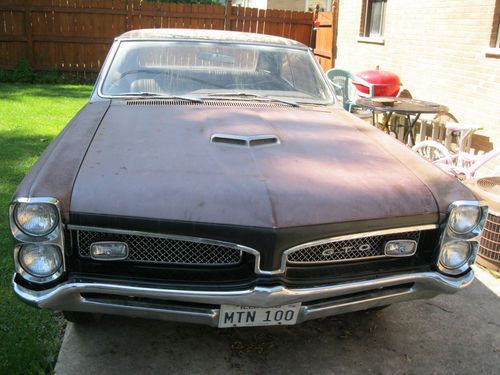 67 pontiac gto # numbers matching project car