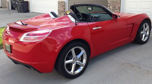 2007 saturn sky base convertible 2 door 2.4l in pull me over red