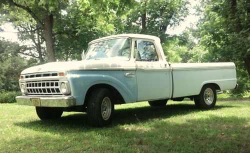1965 Ford F 100 V8 - Sweet Sounding! Running, Driving Truck!  w/ New Tires!, image 2