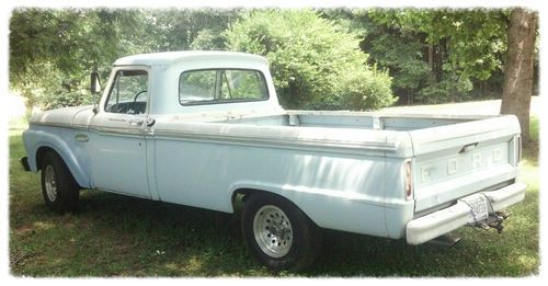 1965 Ford F 100 V8 - Sweet Sounding! Running, Driving Truck!  w/ New Tires!, image 4
