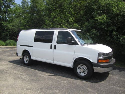 2010 chevy express 2500 cargo van 4.8l v8 auto a/c all power options runs great!