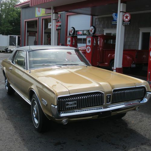 1968 mercury cougar - hardtop only 2132  miles