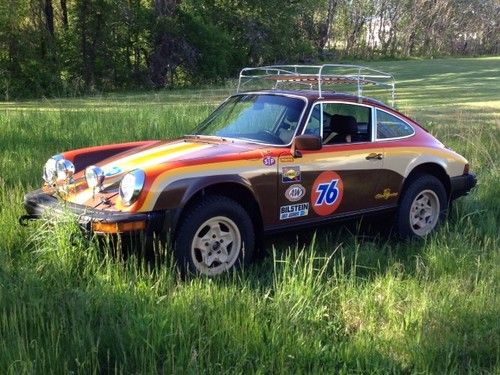 1976 porsche 911 s coupe rally style