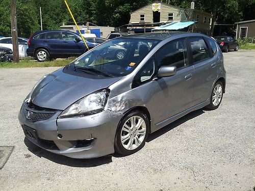 2009 honda fit automatic navigation, salvage repairable rebuildable