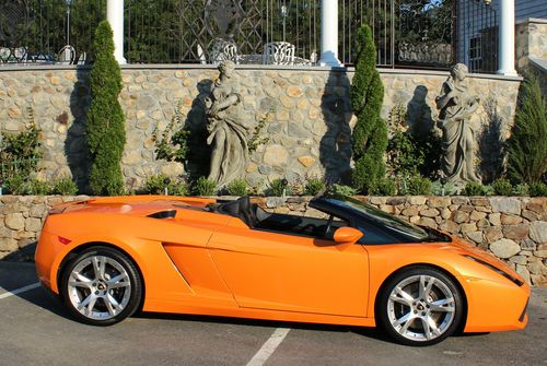 2007 lamborghini gallardo spyder convertible  rare!   6 speed