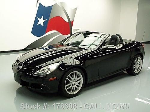 2008 mercedes-benz slk280 p3 roadster htd seats nav 43k texas direct auto