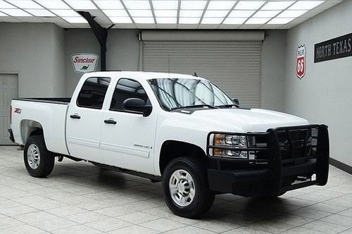 2009 chevy 2500hd diesel 4x4 lt1 z71 crew cab texas truck