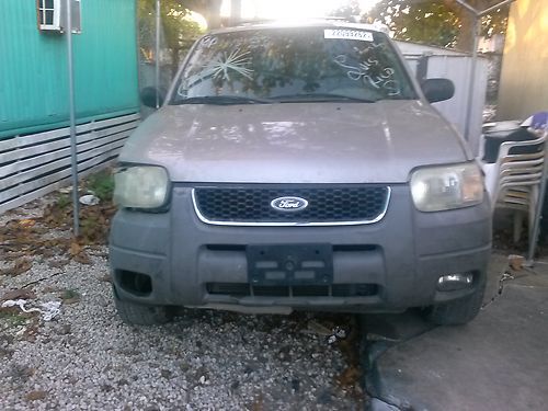 2001 ford escape xlt sport utility 4-door 3.0l