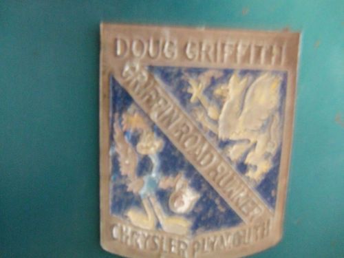 1969  griffin roadrunner sold by doug griffith chrysler plymouth, image 7