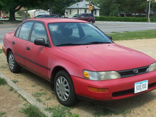 1993 toyota corolla dx sedan 4-door 1.8l