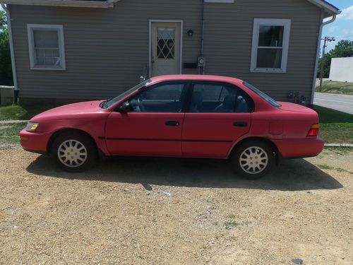 1993 Toyota Corolla DX Sedan 4-Door 1.8L, image 3
