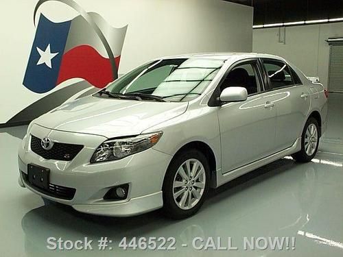 2010 toyota corolla s auto ground effects alloys 15k mi texas direct auto