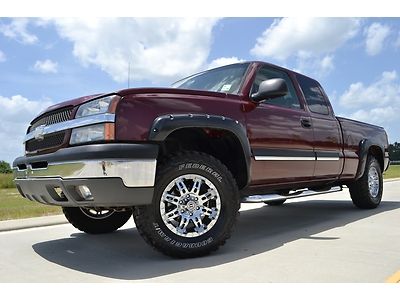 2003 chevrolet silverado 1500 extended cab ls z71 5.3l v8 lift new tires