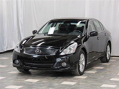 2010 infiniti g37x awd 40k warranty bose cam sunroof parking sensors sedan