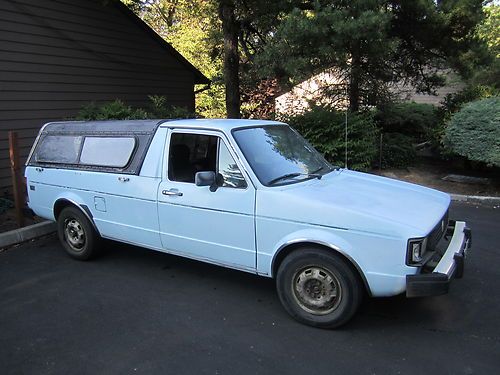 1981 volkswagen rabbit pickup lx standard cab pickup 2-door 1.6l