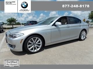 Certified cpo 535i 535 6 speed manual sport package premium heated seats sat aux