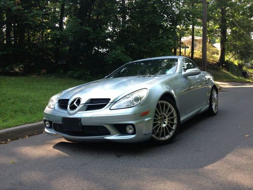 2005 Mercedes Benz SLK 55 AMG Roadster, image 3