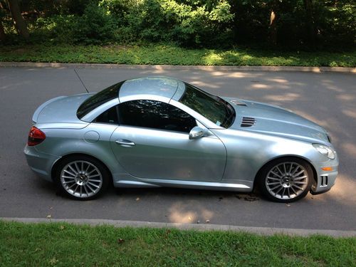 2005 Mercedes Benz SLK 55 AMG Roadster, image 4