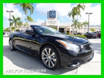 2009 g37 sport 3.7l v6 24v automatic convertible fl car clean carfax