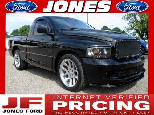 2004 dodge ram 1500 2wd reg cab srt-10 viper - black