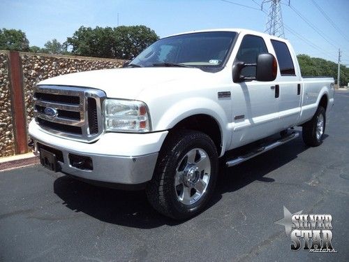 06 f350 lariat fx4 4wd diesel srw longbed loaded xnice tx!