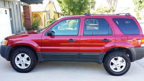 2004 ford escape xlt sport utility 4-door 3.0l leather 4wd
