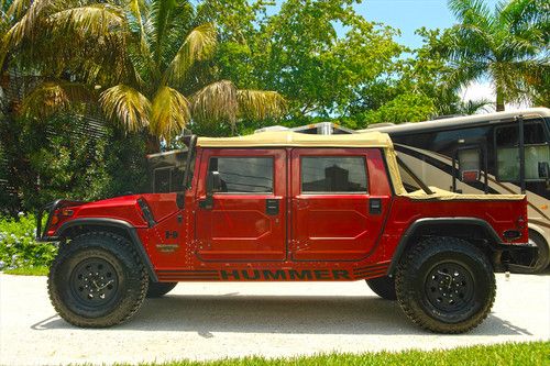 1998 hummer h1 open top - excellent condition - many custom options!