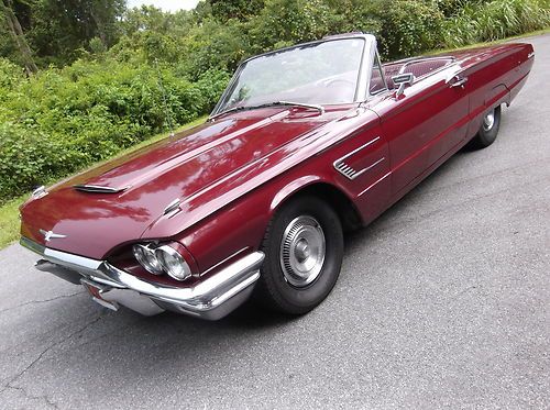 1965 thunderbird convertible original 390cui and interior low miles great driver