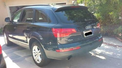 2008 audi q7 blk/blk clean title pink slip in hand still under warranty