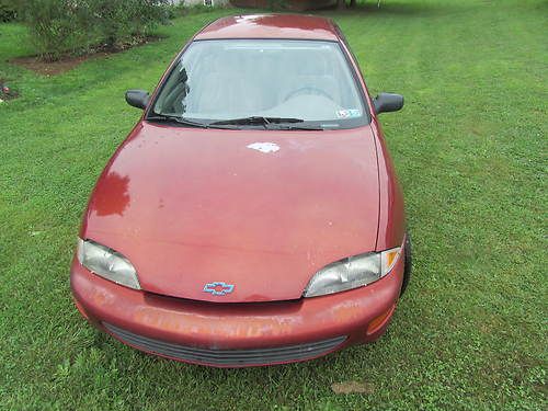 1996 chevrolet cavalier  2.2l low miles + new parts