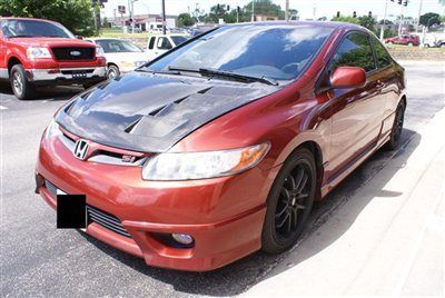 2007 honda civic si coupe kenwood dvd jl audio piaa wheels carbon fiber suede!