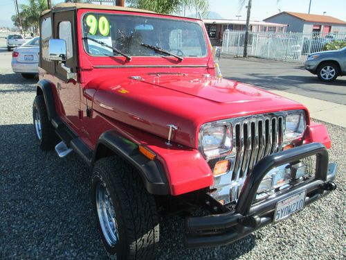 1990 jeep wrangler laredo sport utility 2-door 4.2l